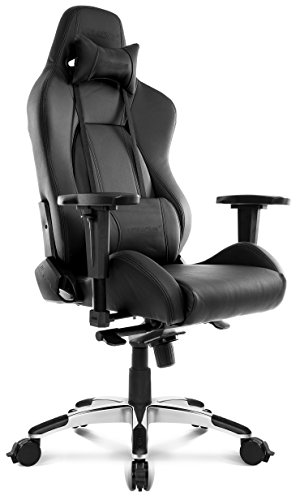 AKRacing Raven Premium Heavy Duty PU Leather Gaming Chair 180 Degree Reclining Office Chair